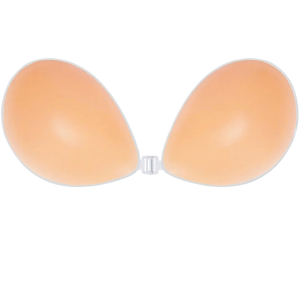Strapless Bra Adhesive - Biustonosz push-up bez fiszbin z litego