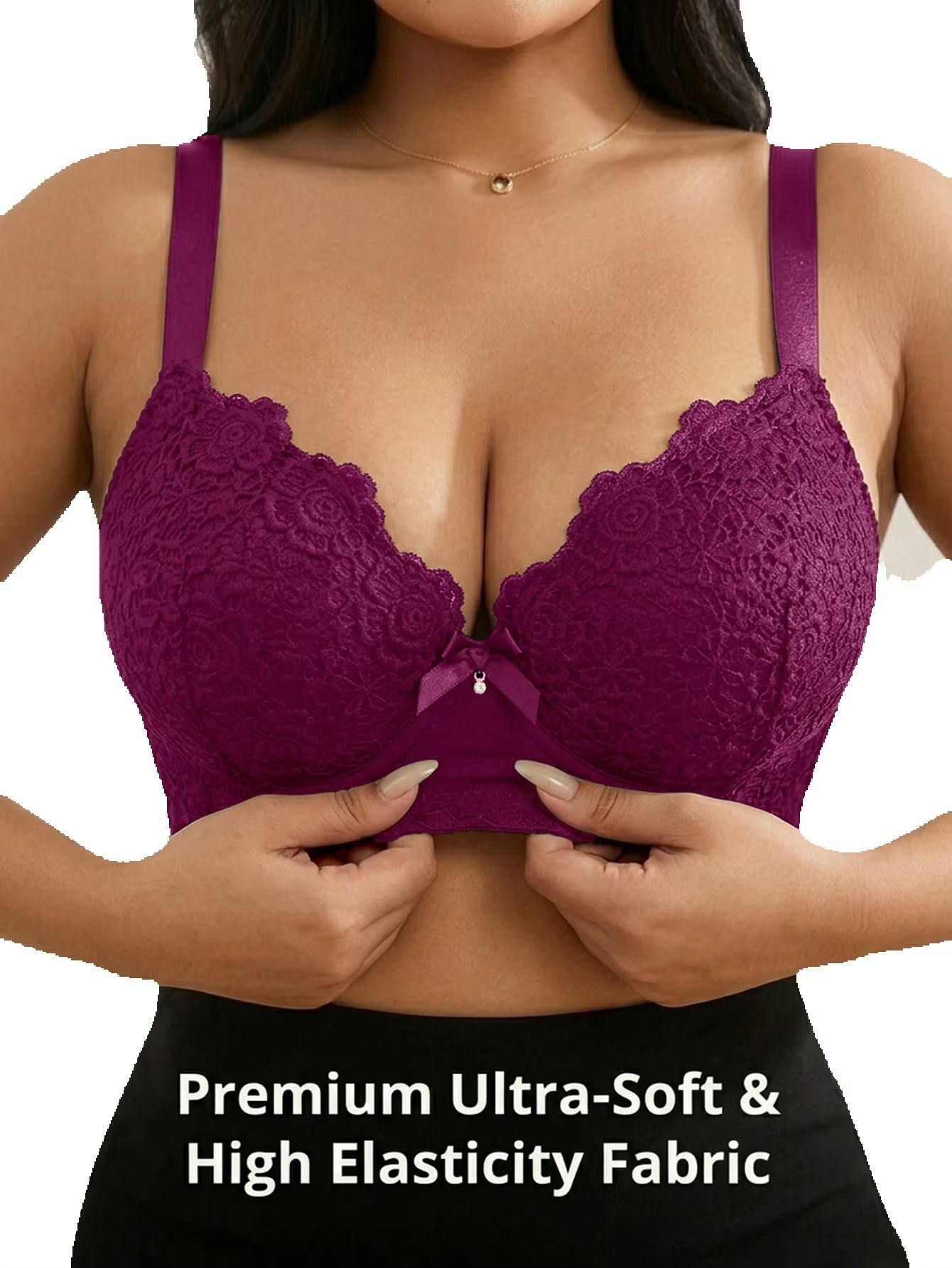 Biustonosz damski plus size z  – Minimizer Bra Women recenzja i cena