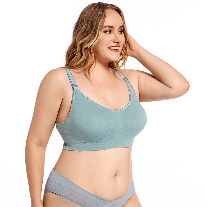 Bezprzewodowy biustonosz ciążo – Nursing Bra Clip recenzja i cena