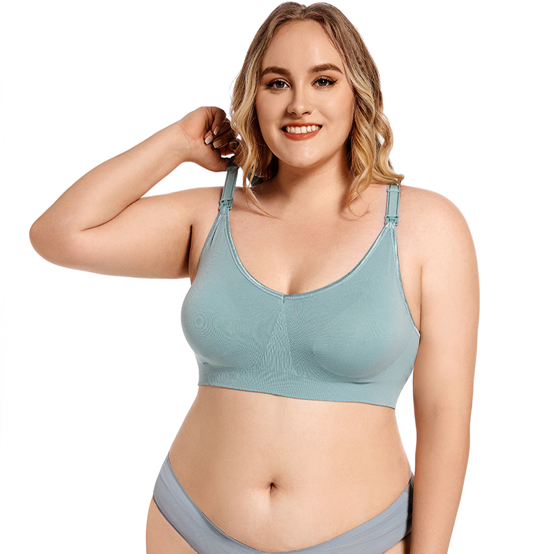 Bezprzewodowy biustonosz ciążo – Nursing Bra Clip recenzja i cena