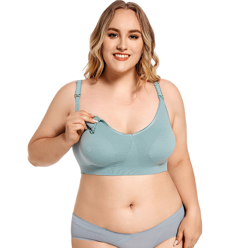 Bezprzewodowy biustonosz ciążo – Nursing Bra Clip recenzja i cena